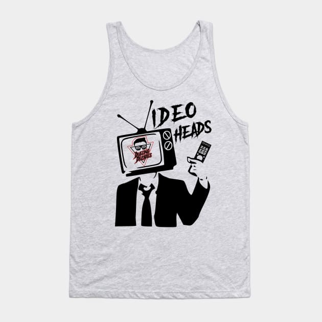 Dueling Decades - Video Heads - Red Tank Top by duelingdecades